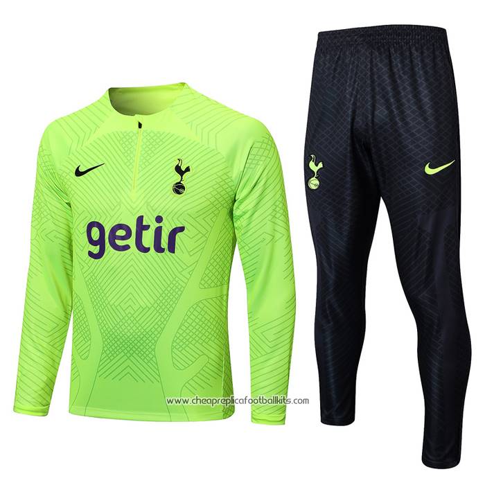 Sweatshirt Tracksuit Tottenham Hotspur 2022-2023 Green